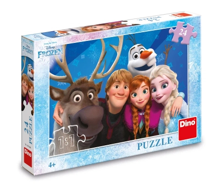 Dino Toys, Kraina Lodu, Puzzle dla dzieci Selfie, 24 el.