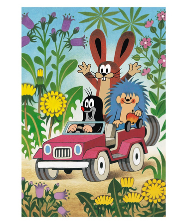 Puzzle 2-w-1 Wesoła gromadka, Krecik i Przyjaciele, 2 x 48 el.