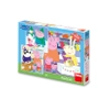 Dino Toys, Świnka Peppa, Zestaw puzzle 3-w-1, Wesołe popołudnie, 3 x 55 el., dla dzieci w wieku 5+