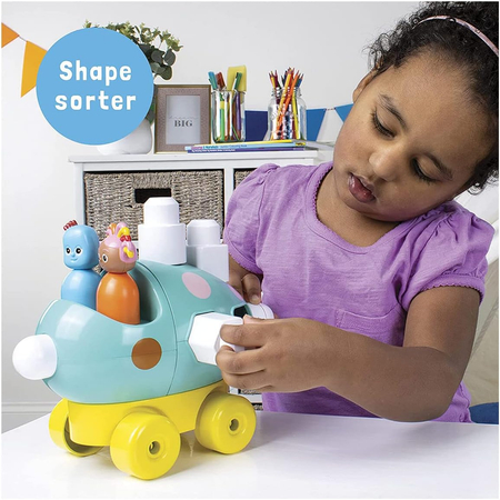 Golden Bear, Dobranocny Ogród, Pojazd sorter Pinky Ponk, dla najmłodszych dzieci 18 miesięcy+