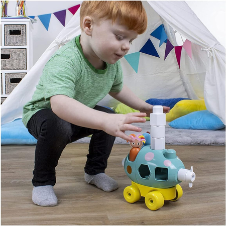 Golden Bear, Dobranocny Ogród, Pojazd sorter Pinky Ponk, dla najmłodszych dzieci 18 miesięcy+