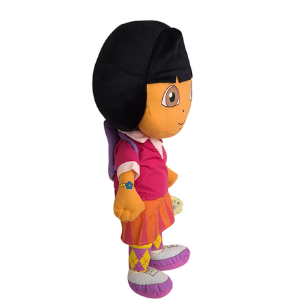 Dora poznaje świat, Duża maskotka Dora 48 cm, oryginalna licencyjna zabawka, dla dzieci w każdym wieku