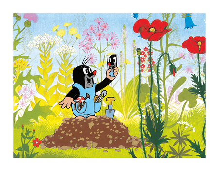 Puzzle Krecik i spodenki, Krecik i Przyjaciele, Dino, 24 el.