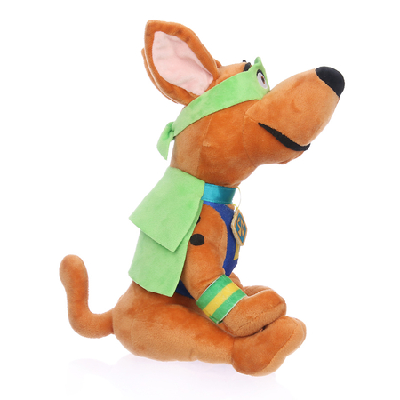 Scooby Doo, Pies Skubi w stroju super bohatera, 30 cm, bardzo miły plusz, renomowany producent