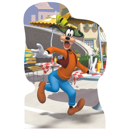 Myszka Miki, puzzle dla dzieci, zestaw 4 układanki, 4 x 54 el.