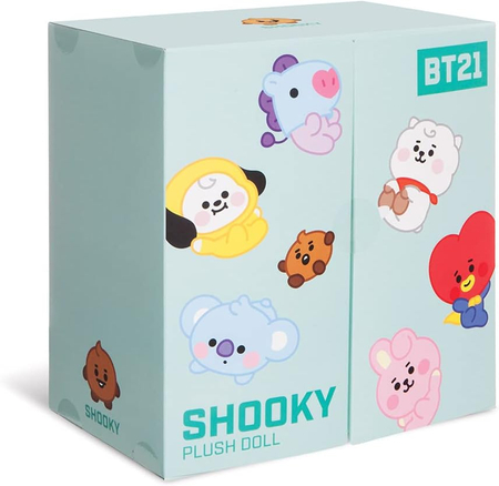BT21 Maskotka Shooky Baby w kartoniku, 19 cm, Aurora