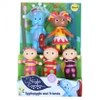 Dobranocny Ogród, Figurki z bajki, 5 szt.: Upsy Daisy, Igipigiel i Tomblibusie, od 7 do 11 cm, wykonane z dobrej jakości plastiku, nieruchome kończyny, idealne na prezent dla maluszka w wieku już od 18 miesięcy+