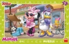 Disney, Myszka Minnie, puzzle ramkowe, 15 el.