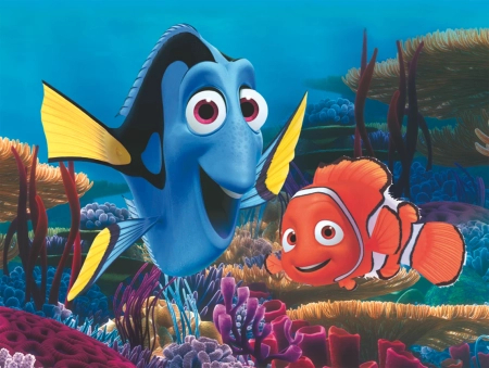 Dino Toys, Gdzie jest Nemo, Drewniane klocki obrazkowe, 12 el.