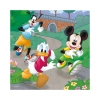 Disney, Myszka Miki, Puzzle 4w1 Sportowcy, 3 x 55 el.