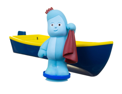 Dobranocny Ogród, Zabawka do kąpieli, Igipigiel i łódka