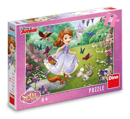 Disney, Jej Wysokość Zosia, puzzle dla dzieci, Spacer, 24 el.