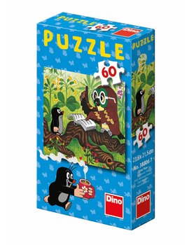 Krecik i Przyjaciele, Mini Puzzle, Wizyta u Sowy, 60 el.