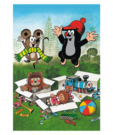 Puzzle 2-w-1 Wesoła gromadka, Krecik i Przyjaciele, 2 x 48 el.