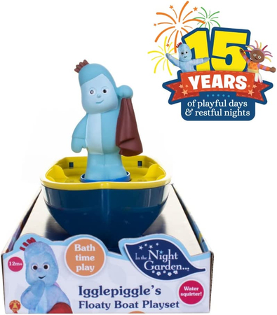 Dobranocny Ogród, Zabawka do kąpieli, Igipigiel i łódka