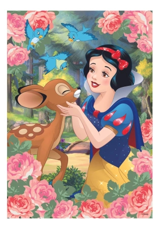 Królewna Śnieżka, Puzzle z diamencikami, 200 el.