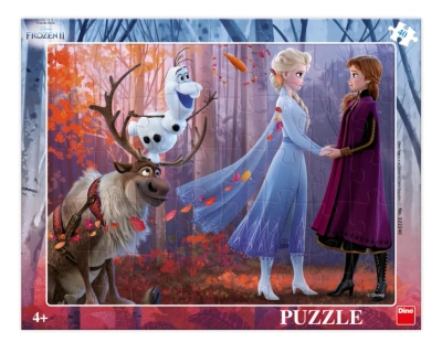 Kraina Lodu Frozen II, Puzzle ramkowe Siostry, 40 el.