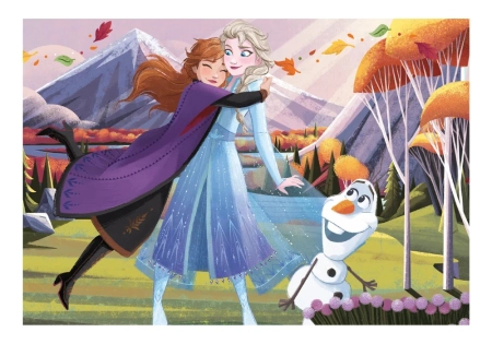 Frozen Kraina Lodu, Puzzle dla dzieci Siostry, 24 el.