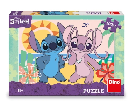 Puzzle maxi XL Stitch na plaży, 100 el.