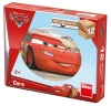 Auta Cars, drewniane Klecki obrazkowe puzzle, 12 klocków, czeski producent, wiek dziecka 3+