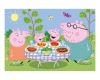 Świnka Peppa, puzzle 2w1, Peppa na wakacjach, 2 x 48 el.