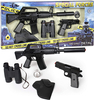 Gonher, Pistolet dla dzieci, Zestaw komandosa 5 w 1, karabin, pistolet na kapiszony, lornetka, odznaka, kabura, 446/6