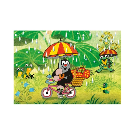 Dino Toys, Krecik, Puzzle dla dzieci Dzień Krecika, 2 x 48 el.