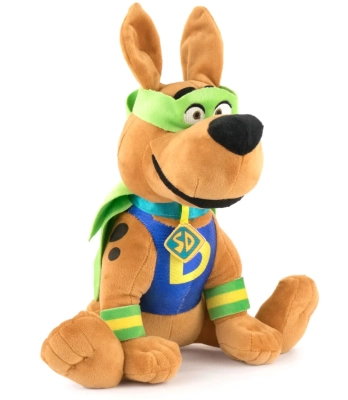 Scooby Doo, Pies Skubi w stroju super bohatera, 30 cm, bardzo miły plusz, renomowany producent
