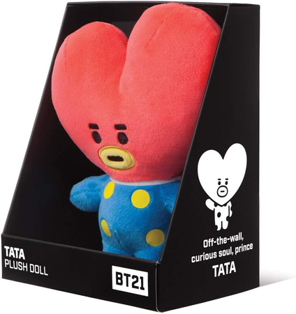 BT21 Line Friends BT21 Pluszowa maskotka TATA, 18 cm