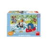 Dino Toys, Krecik, Puzzle baby maxi 24 elementy, Zabawy w wodzie, wymiary obrazka 66 x 47 cm, wiek dziecka 2+