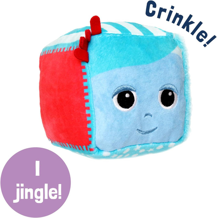 Dobranocy Ogród, pluszowe kostki sensoryczne, 3 szt.