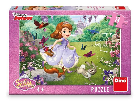 Disney, Jej Wysokość Zosia, puzzle dla dzieci, Spacer, 24 el.