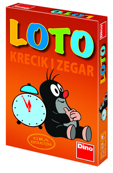 Krecik - gra edukacyjna - Loto: Krecik i zegar