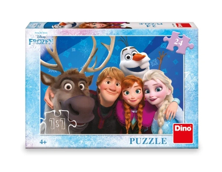 Dino Toys, Kraina Lodu, Puzzle dla dzieci Selfie, 24 el.