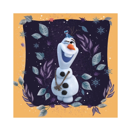 Dino Toys, Kraina lodu, Puzzle Radosny dzień 3 x 55 el.