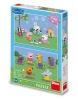 Dino Toys, Świnka Peppa, puzzle dla dzieci Peppa i przyjaciele, 2 x 48 el.