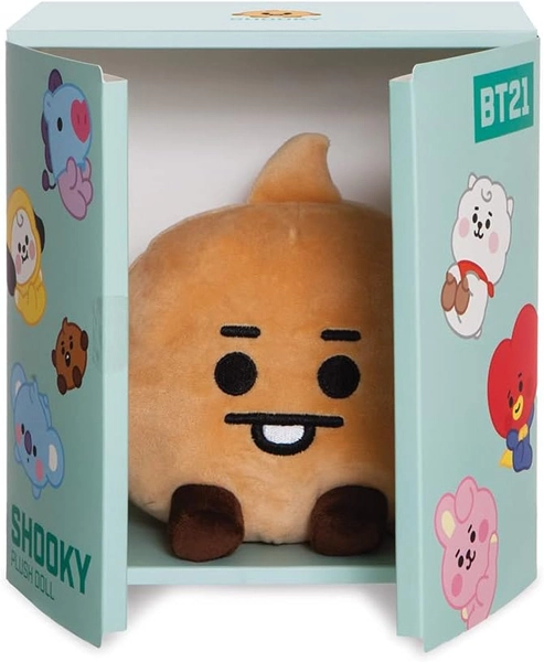 BT21 Maskotka Shooky Baby w kartoniku, 19 cm, Aurora