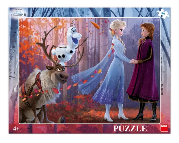 Kraina Lodu Frozen II, Puzzle ramkowe Siostry, 40 el.