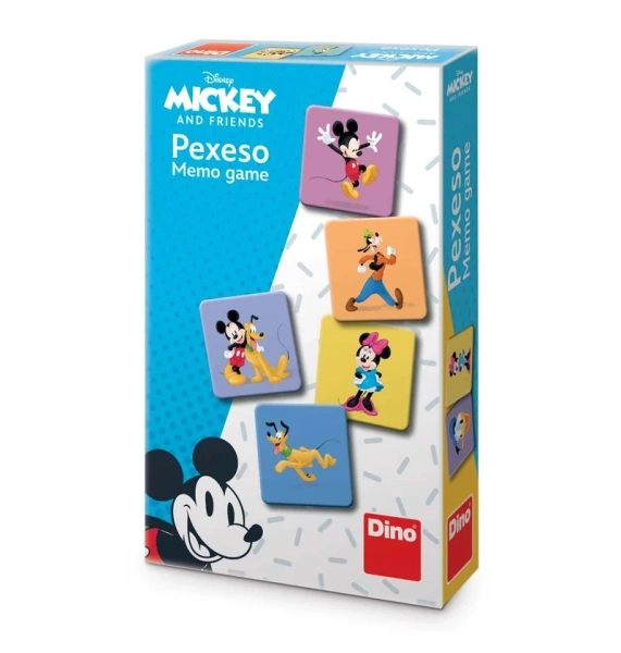 Myszka Miki i przyjaciele, Gra pamięciowa memory memo dla dzieci, wiek dziecka 4+